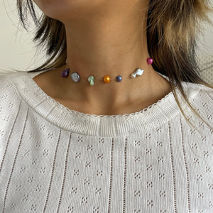 Nebula Pearl Necklace